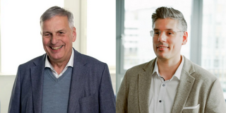 Photo. Portrait of Wolfgang Rhode and Mehdi Ali.
